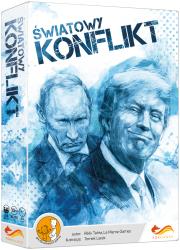 Gra - Światowy konflikt. Trump. Autor: Tahta Rikki, Games La Mame. Dadada.pl Okładka książki Gra - Światowy konflikt. Trump