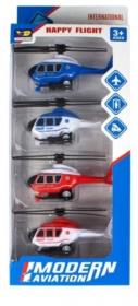 Opakowanie Helikopter plastikowy 4 sztuki