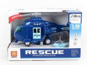 Opakowanie Helikopter ze światłem i dźwiękiem wojskowy 23 cm