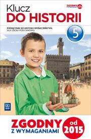 Okładka książki Historia   SP  KL 5. Podręcznik. Klucz do historii