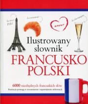 Ilustrowany słownik francusko-polski (różowy). Autor: Tadeusz Woźniak. Dadada.pl Okładka książki Ilustrowany słownik francusko-polski (różowy)