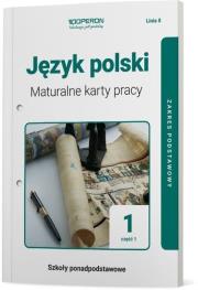 Okładka książki J.Polski LO 1 Maturalne katy pracy ZP cz.1 linia 2