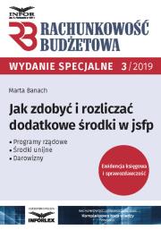 Jak zdobyć i rozliczać dodatkowe środki w jsfp. Autor: Banach Marta. Dadada.pl Okładka książki Jak zdobyć i rozliczać dodatkowe środki w jsfp