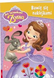 Okładka książki Jej Wysokość Zosia Bawię się naklejkami