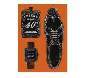 Opakowanie Karnet B6 z kopertą Urodziny 40