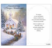 Opakowanie Karnet Boże Narodzenie + koperta ARGUS