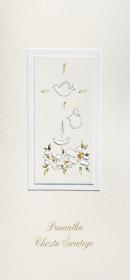 Opakowanie Karnet Chrzest DL CDL03 - Chrzcielnica