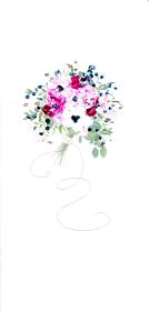 Opakowanie Karnet Kwiaty DL OG02 - Bukiet