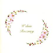 Opakowanie Karnet Rocznica Kwadrat R02