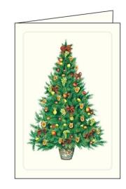 Opakowanie Karnet świąteczny duży 11,5x17cm AGN 802