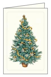 Opakowanie Karnet świąteczny duży 11,5x17cm AGN803