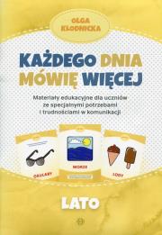 Okładka książki Każdego dnia mówię więcej - Lato