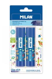 Klej w sztyfcie SH 21g niebieski 2szt MILAN. Wydawca: MILAN. Dadada.pl Opakowanie Klej w sztyfcie SH 21g niebieski 2szt MILAN