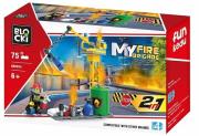 Opakowanie Klocki Blocki MyFireBrigade 2w1 75 elementów