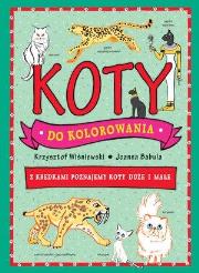 Okładka książki Koty do kolorowania