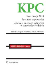 Okładka książki KPC Nowelizacja 2019