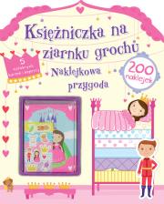 Okładka książki Księżniczka na ziarnku grochu. Naklejkowa przygoda