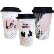 Opakowanie Kubek porcelanowy z silikonową przykrywką