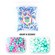 Opakowanie KULKI STYROPIANOWE ZESTAW NR 10 - 2 KOLORY  (ELSA/MINTY DOT)