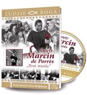 Okładka książki Ludzie Boga. Św. Marcin de Porres DVD+książka
