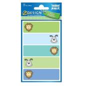 Opakowanie Naklejki na zeszyty chłopięce