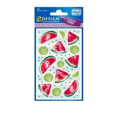 Opakowanie Naklejki papierowe - Arbuzy