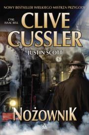NOŻOWNIK. Autor: Clive Cussler, Scott Justin. Dadada.pl Okładka książki NOŻOWNIK