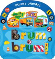 Okładka książki Otwórz okienko! Brum, brum
