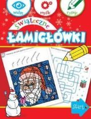 Okładka książki Pakiet: Naklejam i koloruje BN/Świąteczne łmigówki