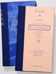 Okładka książki Plan Warszawy 1768 Georges Louis Le Rouge Wyd. II / Muzeum Warszawy