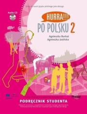 Po Polsku 2 - podręcznik studenta. Autor: Agnieszka Burkat, Agnieszka Jasińska. Dadada.pl Okładka książki Po Polsku 2 - podręcznik studenta