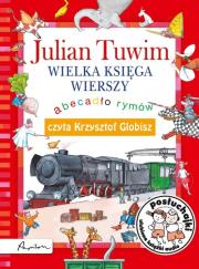 Posłuchajki. Wielka księga wierszy J.Tuwim MP3 - Audiobook. Autor: Julian Tuwim. Dadada.pl Okładka książki Posłuchajki. Wielka księga wierszy J.Tuwim MP3 - Audiobook