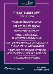 Okładka książki Prawo handlowe Zbiór przepisów
