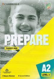 Prepare 3 Teacher's Book with Downloadable Resource Pack. Autor: Rimmer Wayne. Dadada.pl Okładka książki Prepare 3 Teacher's Book with Downloadable Resource Pack