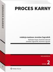 Proces karny. Autor: Zagrodnik Jarosław. Dadada.pl Okładka książki Proces karny