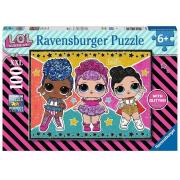 Puzzle 100 LOL Suprise XXL Brokat. Wydawca: Ravensburger. Dadada.pl Opakowanie Puzzle 100 LOL Suprise XXL Brokat