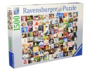 Puzzle 1500 99 Kotów. Wydawca: Ravensburger. Dadada.pl Opakowanie Puzzle 1500 99 Kotów