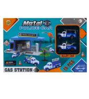 Opakowanie Stacja paliw policja z akcesoriami