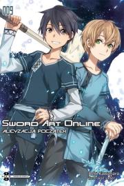 Sword Art Online #09 Alicyzacja: Początek. Autor: Kawahara Reki. Dadada.pl Okładka książki Sword Art Online #09 Alicyzacja: Początek