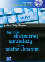Okładka książki Techniki skutecznej sprzedaży przez telefon... MP3 - Audiobook