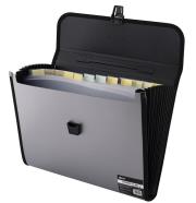 Opakowanie Teczka A4 12 przegródek szara D.RECT