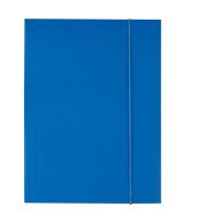Opakowanie Teczka A4 kartonowa z gumką niebieska 300g D.RECT