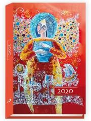 Opakowanie Terminarz 2020 B6 Kolorowy anioł