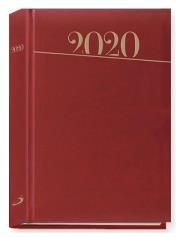 Opakowanie Terminarz 2020 B6 Standard czerwony