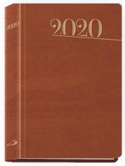 Opakowanie Terminarz 2020 B7 Standard brązowy