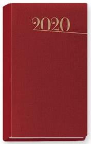 Opakowanie Terminarz 2020 Tygodniowy Standard rubinowy