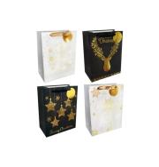 Opakowanie Torba prezentowa 18x23cm ze złotym nadrukiem mix