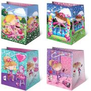 Opakowanie TOREBKI OZDOBNE T-16L SET 6 DZIECI DZIEWCZYNKI 10 SZTUK