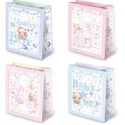 Opakowanie TOREBKI OZDOBNE T-2L SET 68 BABY GIRL, BABY BOY 10 SZTUK