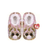 Opakowanie Ty Fashion Fantasia - Cekinowe kapcie Jednorożec S